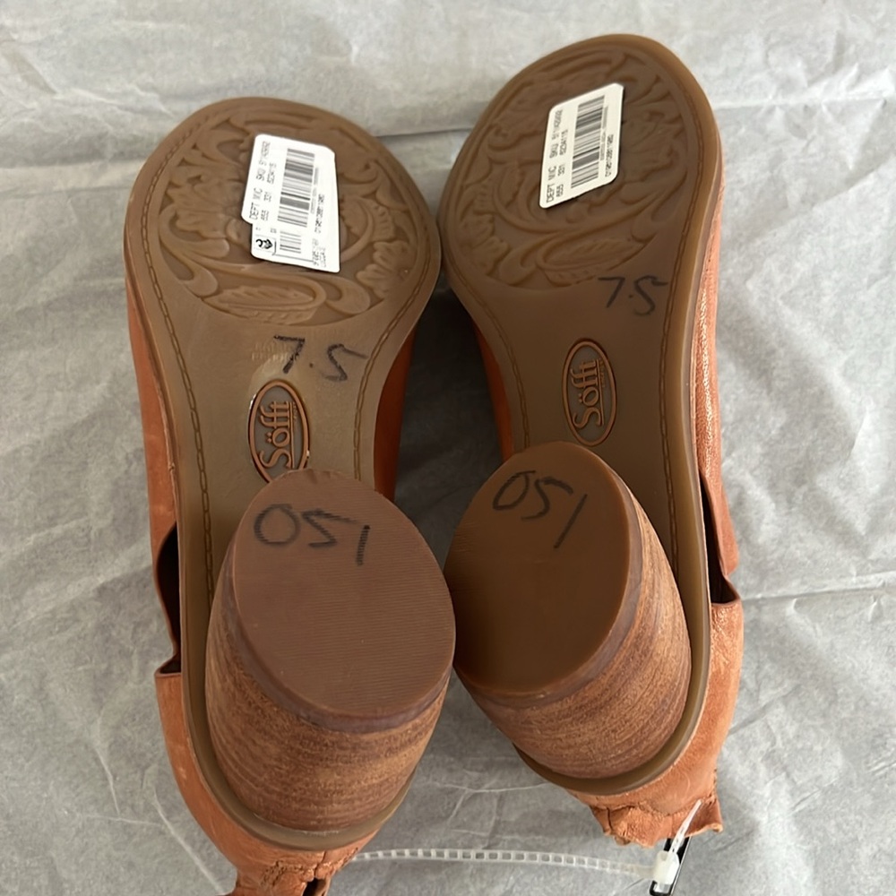 Sofft Carleigh Peep Toe Bootie. - Picture 12 of 13